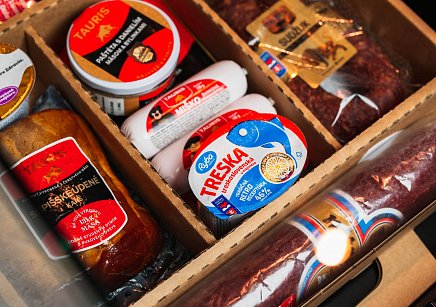 Vánoční balíčky plné československých chutí z Bistra U Býka